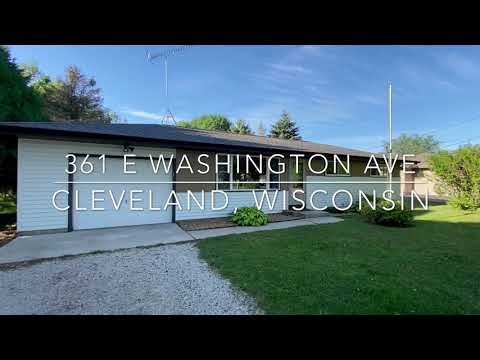 631 E Washington Ave, Cleveland, WI home video tour