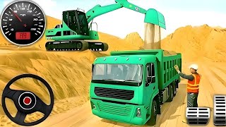 👷City Road Construction Simulator 3D 🚧 | Heavy Excavator & Truck - Android Gameplay screenshot 5
