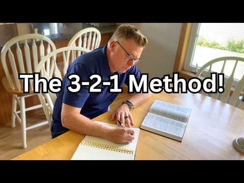 The 3-2-1 Scripture Writing Plan (That ACTUALLY Rewires Your Brain)