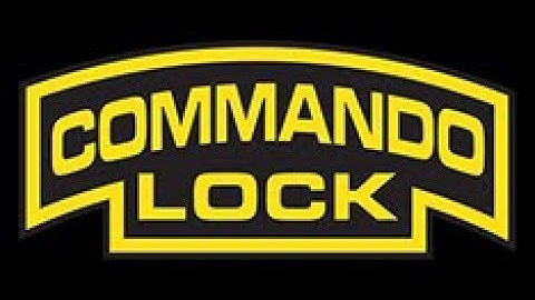 How Are Padlocks Made? The Commando Lock Method