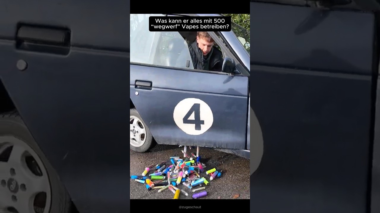 Vape Batterien Recycling🔋♻️#energie  #recycling  #wissen