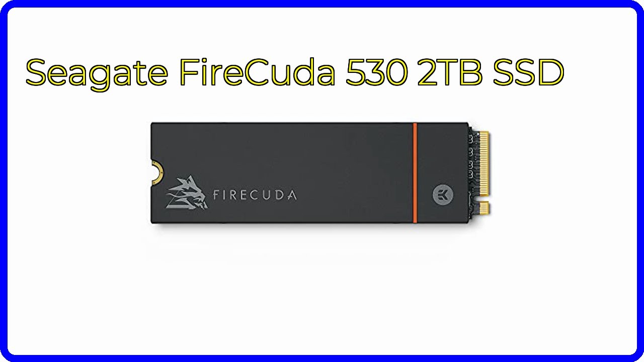 REVIEW (2026): Seagate FireCuda 530 2TB SSD. ESSENTIAL details