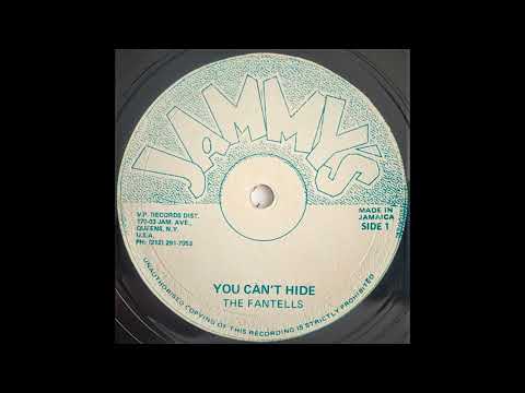 ジャマイカ12” Fantells You Cant Hide / Hiding Place NONE JAMMYS /00250 The Fantells – You Can't Hide / Hiding Place – Vinyl (12