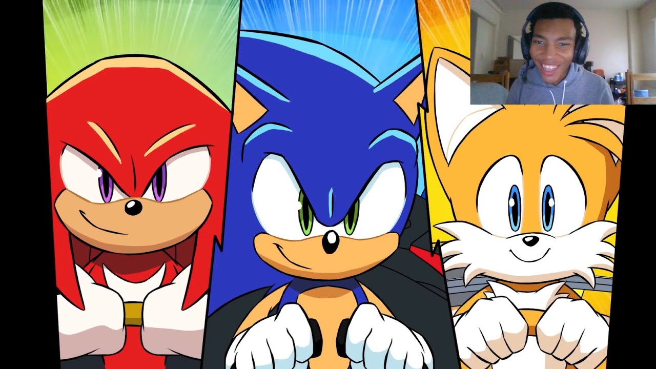 Reaction Team Sonic Racing Overdrive Complete Animation Fire - YouTube
