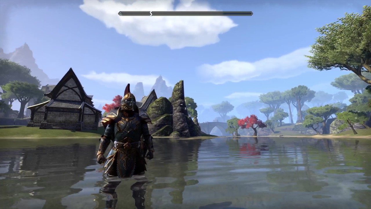 Eso on ps4 pro 1080p enhanced