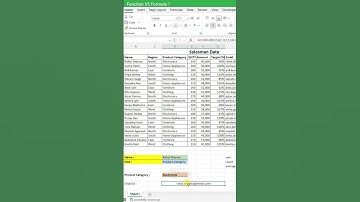 #exceltricks  Function VS Formula ? #advanceexcel