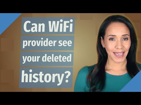 Can the WiFi owner see what I search even if I delete it?