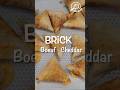 BRICK DE BOEUF AU CHEDDAR - Ultra fondant! 🤤  comment plier un samoussa #recette #cheddar #samoussa