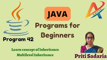 Java Inheritance: Exploring Multilevel Inheritance - Comprehensive Tutorial