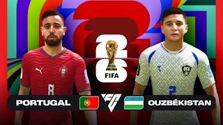 Portugal 3-2 Ouzbékistan | FIFA World Cup 2026™ (EA FC Realistic Prediction)
