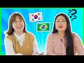 🇧🇷🇰🇷 Testando o Português da COREANA ft. @Coreanissima