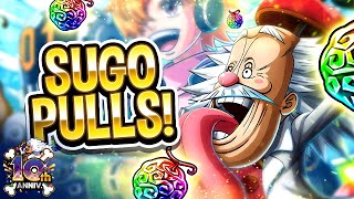 I PULLED SO YOU DON'T HAVE TO... Dr. Vegapunk Sugo-Fest Pulls! OPTC 10th Anniversary Countdown!
