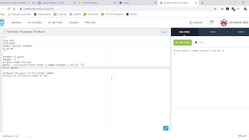 Python in CodeHS Sandbox pt 1