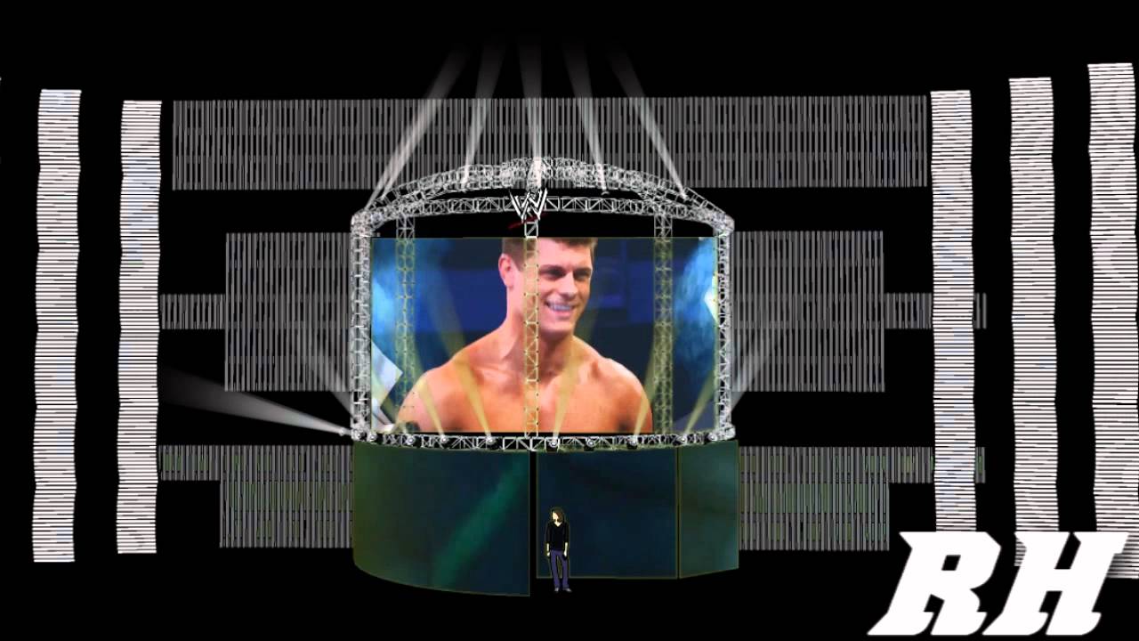 WWE Cody Rhode 2012 Elimination Chamber Entrance With Pyro (HD + Download Link)