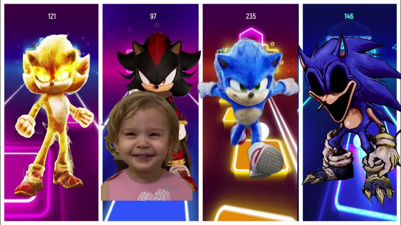 ⚡ Original Sonic 🆚 Shadow the Hedgehog 🆚 Sonic.EXE 🆚 Shin Sonic #24