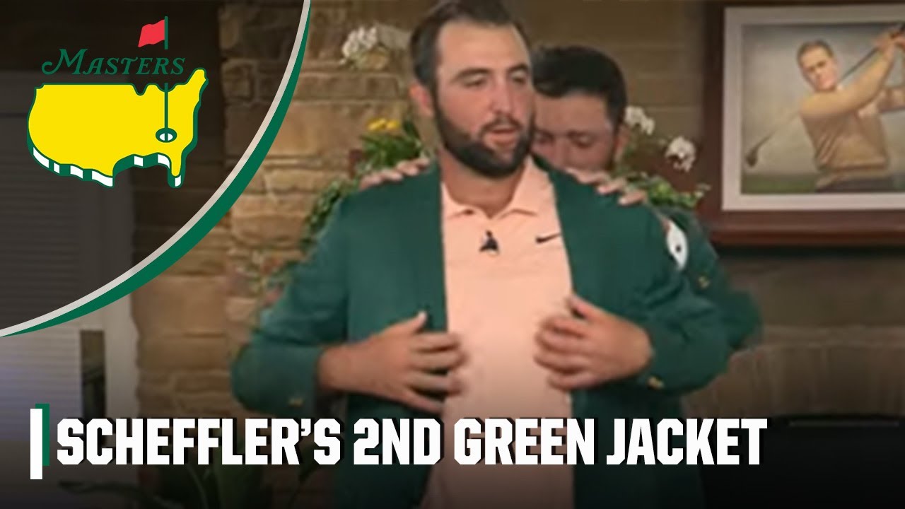 Scottie Scheffler wins another Masters green jacket