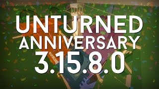 Unturned 3.15.8.0: 2 YEAR ANNIVERSARY!! (Paintball Arena & More!)