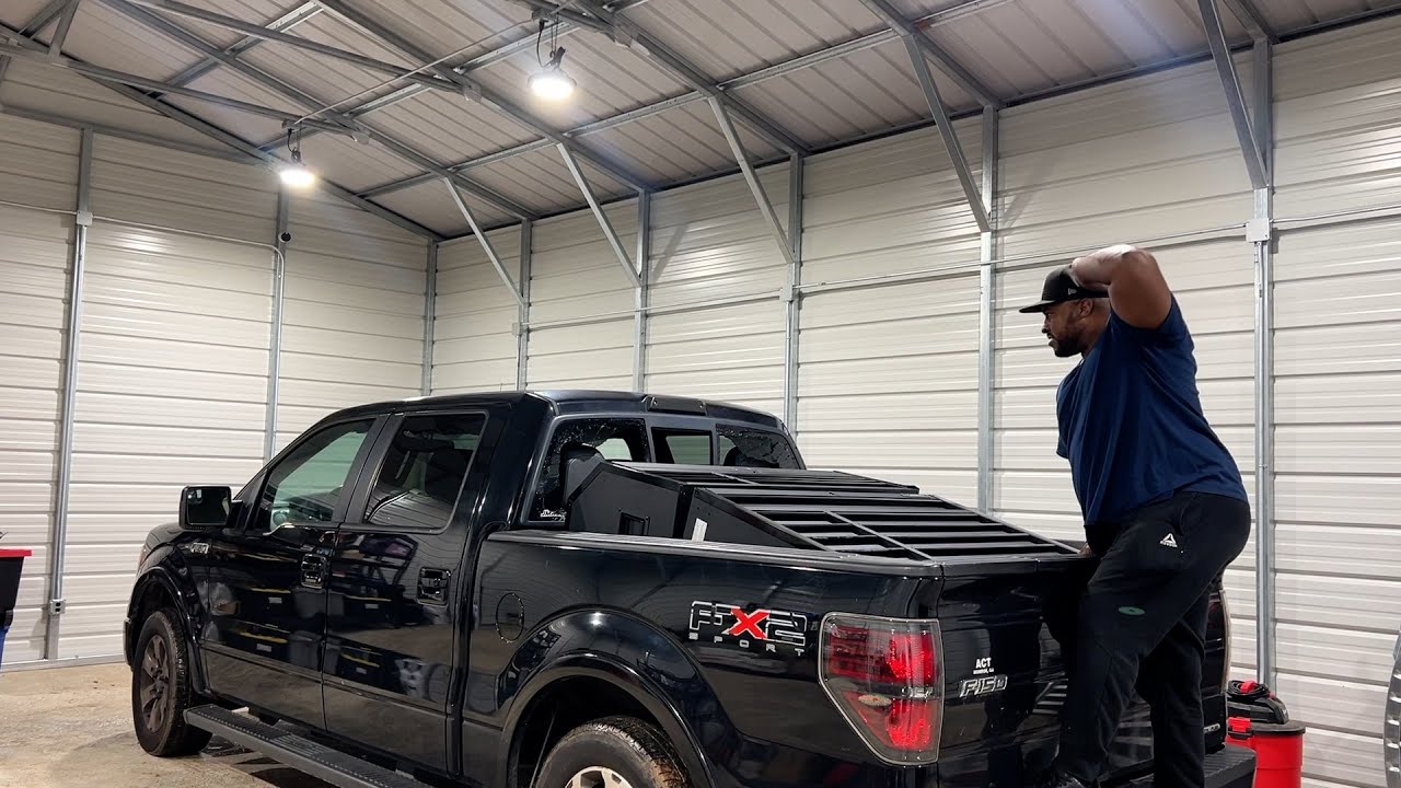 MY NEW TOOLBOX SHATTERED MY F150 TRUCK'S BACK WINDOW!!! YouTube