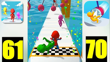 Fun Race 3d Levels 61-70 🔥Gameplay IOS Android Games Part 7🔥