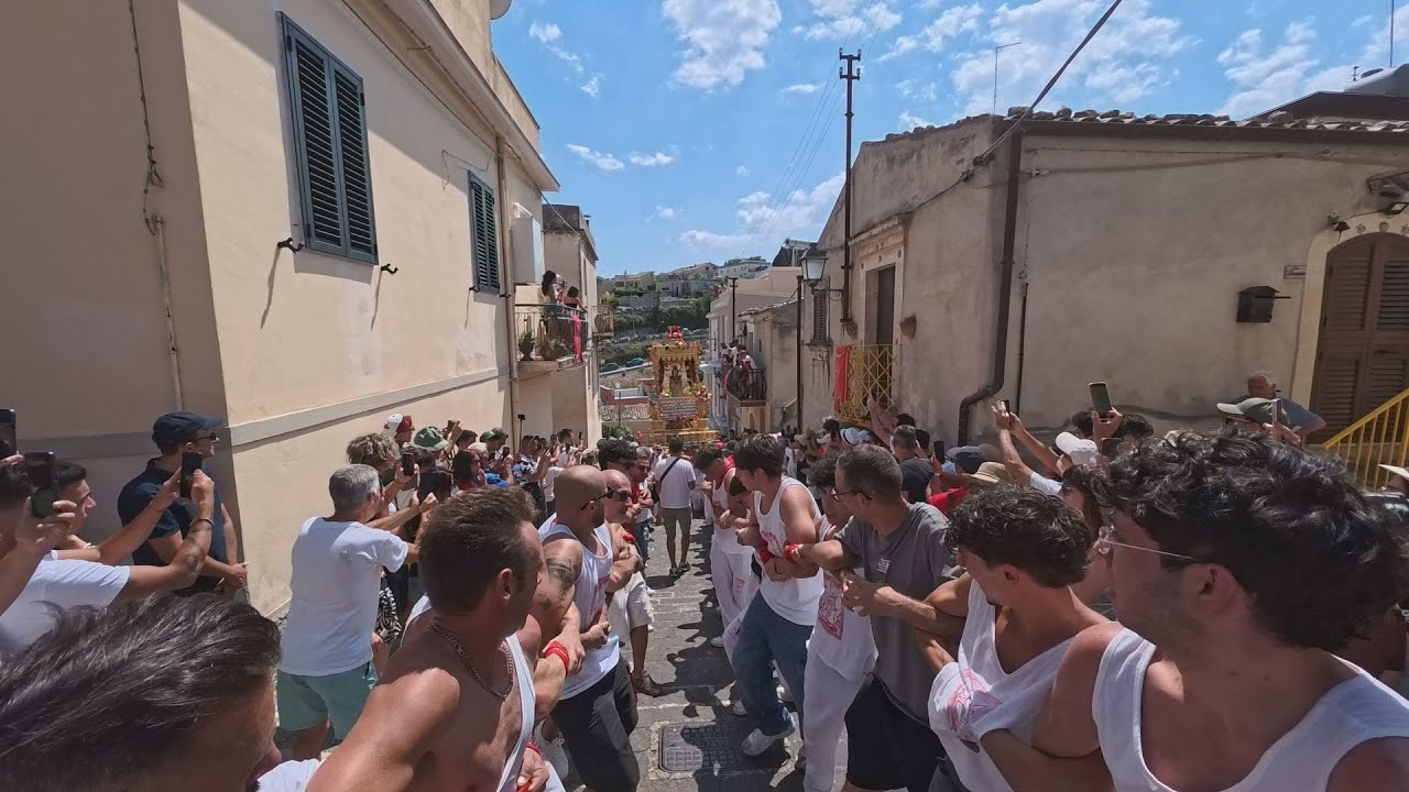 San Sebastiano Protettore di Palazzolo Acreide,Sciuta e Processione 10 agosto 2025