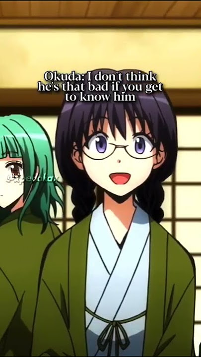 Manami gives Karma too much credit #karmaakabane#assassinationclassroom#ansatsukyoshitsu