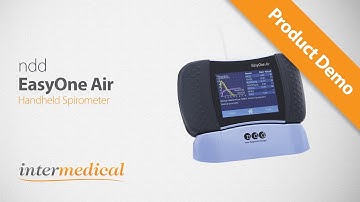 ndd EasyOne Air Spirometer Demonstration Video (UK)