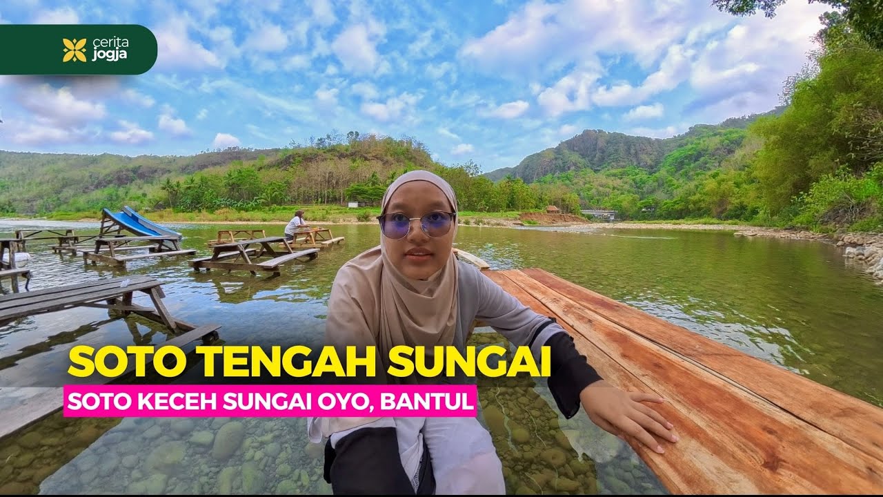 SENSASI MAKAN SOTO DI TENGAH SUNGAI | Warung Soto Keceh Desa Wunut, Imogiri | Wisata Jogja Terbaru