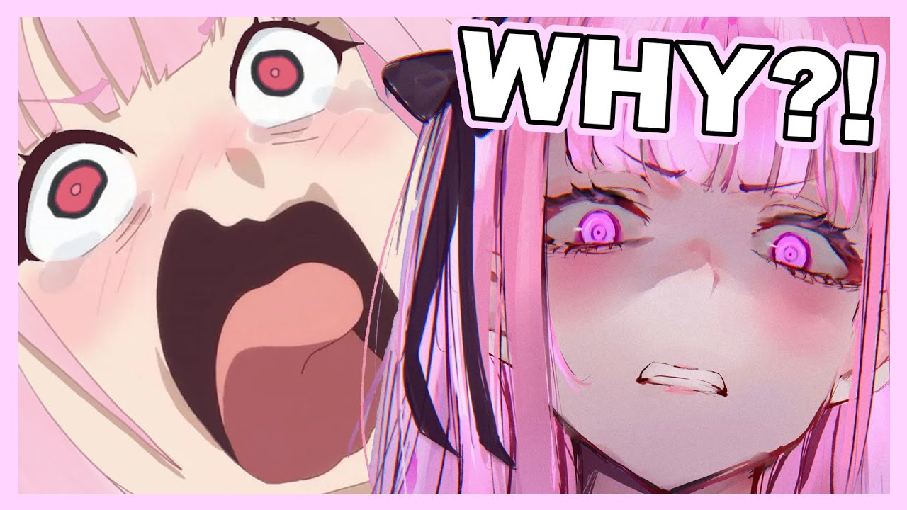 Calli gets jump scared by her phone during spooky game...