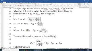 7 12 Formation Constants