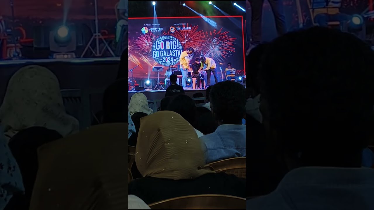 Live magic show | Go big Go Galasta | New year celebration| Coimbatore | 