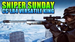 Sniper Sunday Cs Lr4 Most Versatile Bolt Action Since Patch Battlefield 4 Sniper Gameplay Youtube