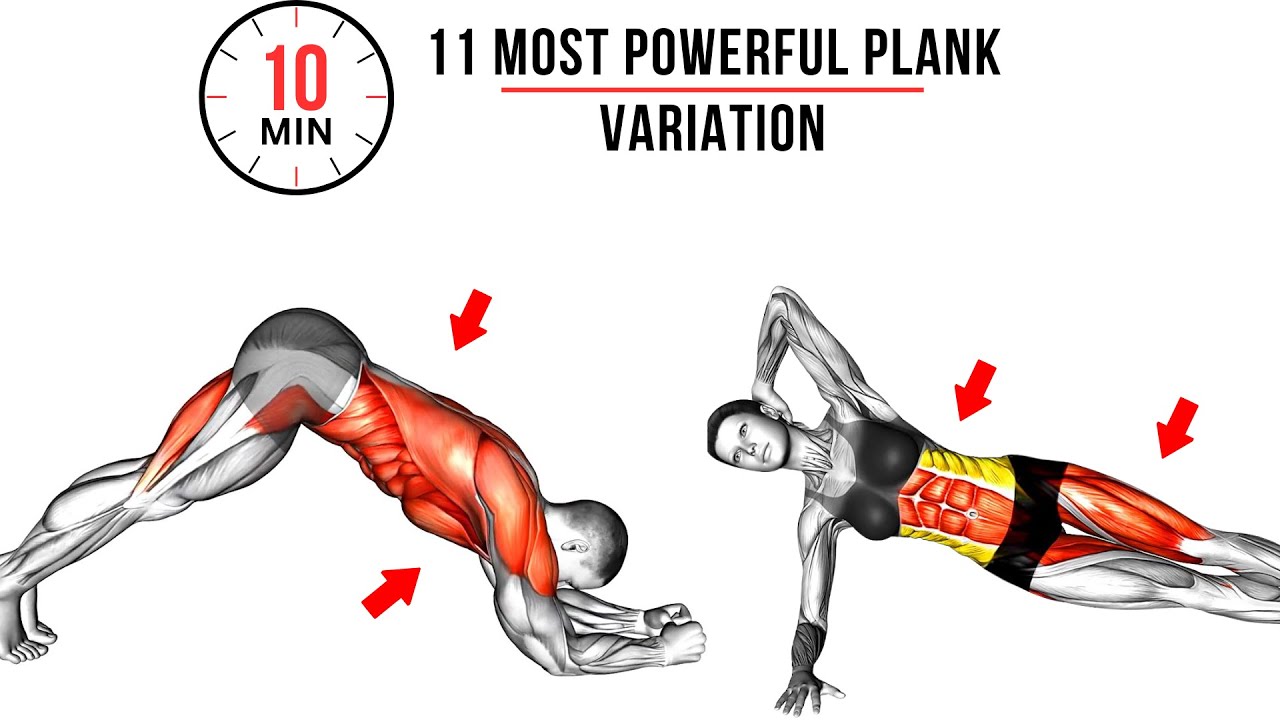 Do This 11 Plank Every Day and See What Happens To Your Body - YouTube