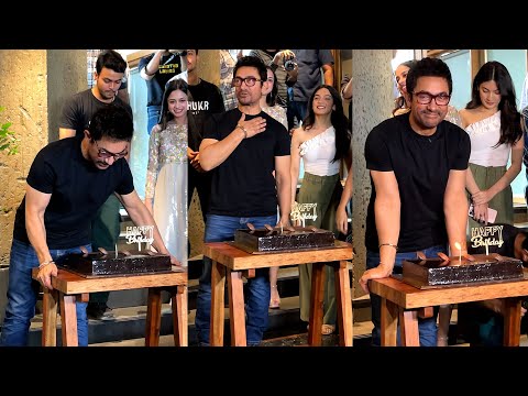 Aamirkhan Celebrating his 59th Birthday With his Ex Wife Kiran Rao | IndiaGlitz Telugu - IGTELUGU