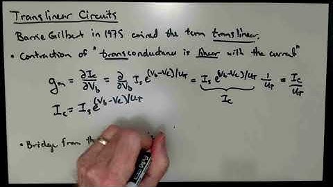 Bipolar Translinear Circuits