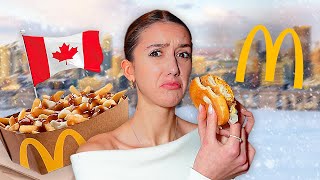 JE TESTE MCDO AU CANADA!!! | Lenadorable