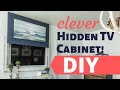 Hidden tv cabinet