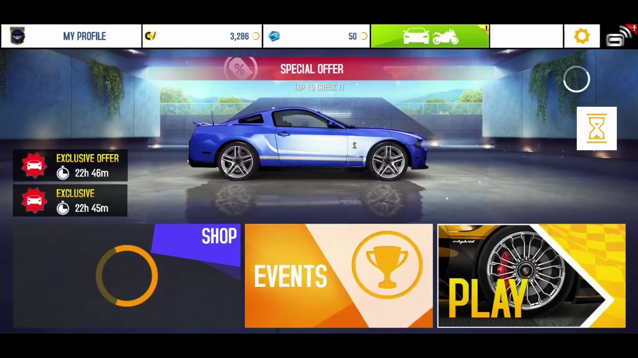 Asphalt 8. Gameplay s8 plus 2017 - YouTube