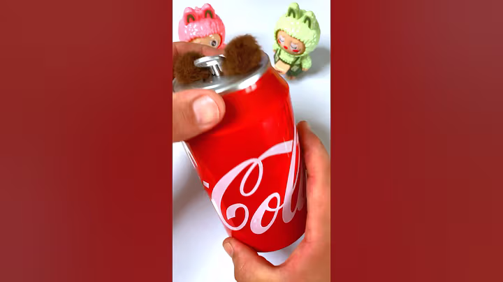 This is no ordinary Coke can! #labubu #popmart #unboxing #secret #toys #kawaii #cute