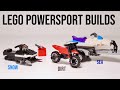 More lego powersport builds dirt bike jetski and snowmobile