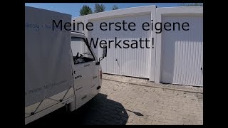 Endlich! ||Meine erste eigene Werkstatt || kurzer "Rundgang" || DerApeDriver |