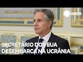 Secretário de Estado dos EUA desembarca na Ucrânia