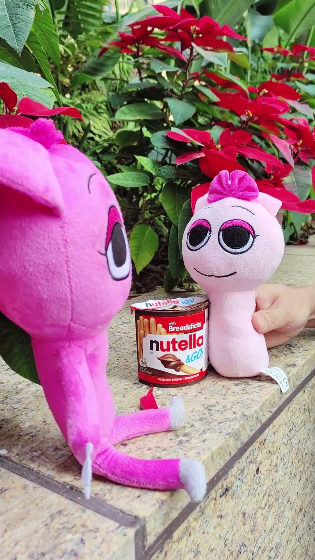 Pinki loves Nutella!