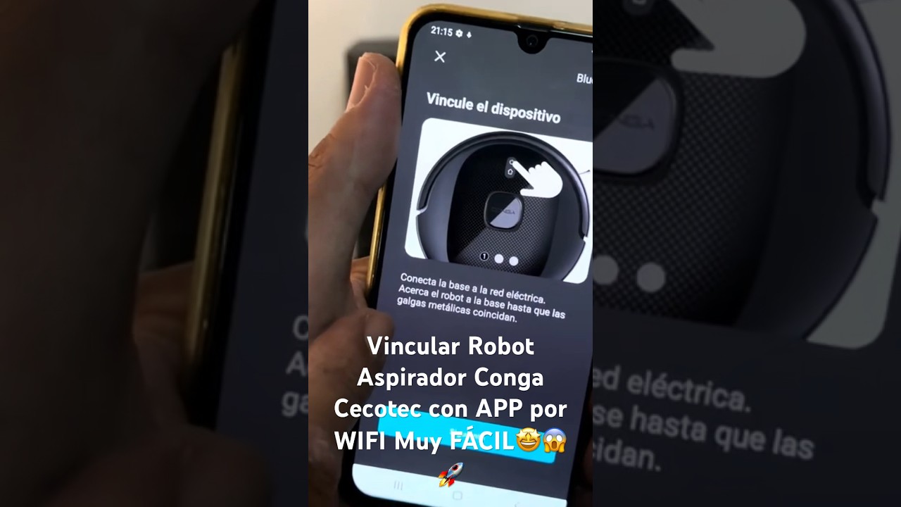 Cecotec - ¡Conecta con tu robot y desconecta de la limpieza! Conga