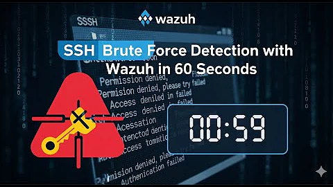 SSH Brute Force Detection with Wazuh in 60 Seconds