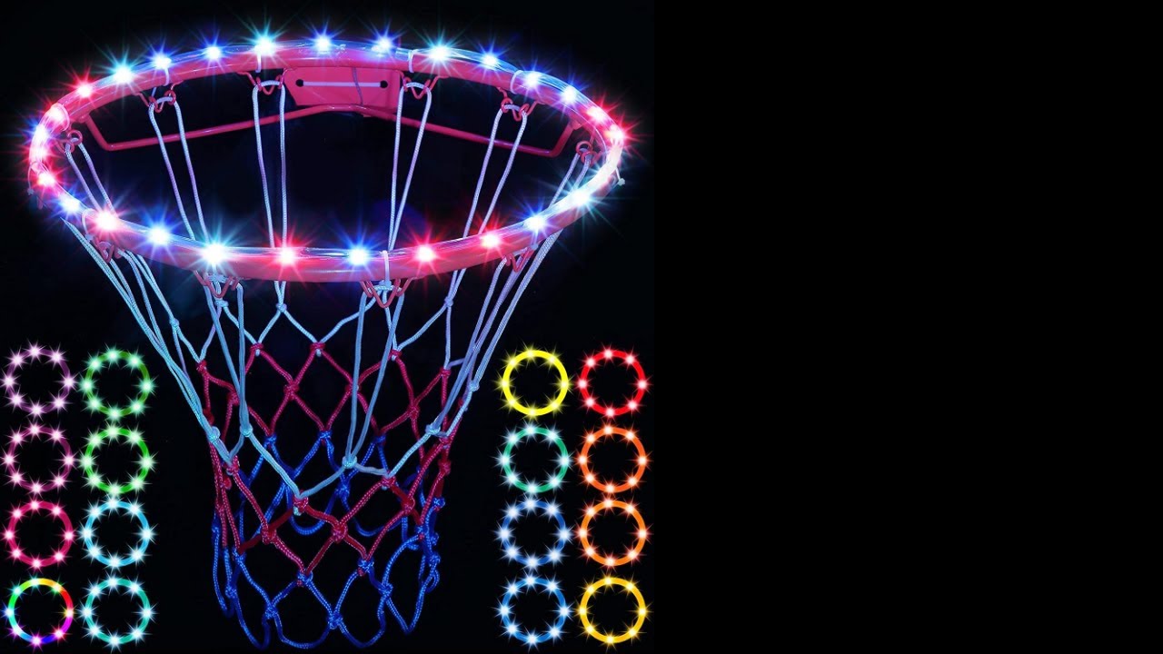 Led Basketball Rims LED Basketball Rim COOL! - YouTube