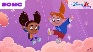 A.J. and Jessie Celebrate Friendship with the "BFF Love" Song! 🤝❤️ | Hey AJ! | @disneyjr