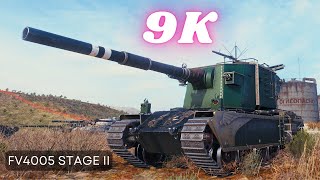 FV4005 Stage II 9K Damage & FV4005 Stage II 10K Damage World of Tanks  #wot #worldoftanks