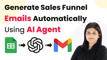 How to Generate Sales Funnel Emails Automatically Using AI Agent