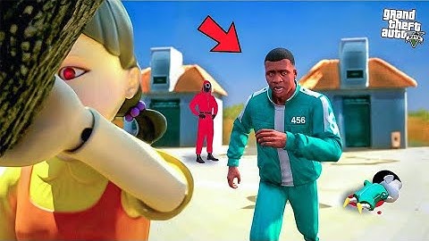 Franklin Shinchan And Nobita Join Squid Game Challenge In Gta 5 Telugu | #gta5
