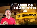 Qual  a resistncia trmica dos filamentos 3d  pla  abs  petg  pla ht 